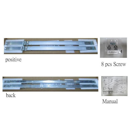 Full pull sliding rail kit