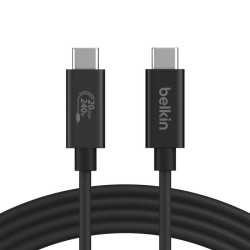 Belkin INZ004BT2MBK cable USB USB4 Gen 2x2 2 m USB C Negro | APLIUM