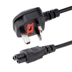 1m C5 UK Laptop Power Cord - BS-1363