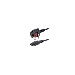 1m C5 UK Laptop Power Cord - BS-1363