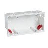 In wall box double 8x8