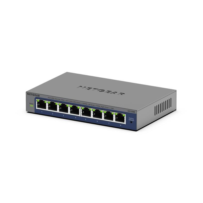 8PT GIGABIT PLUS SWITCH GS108E