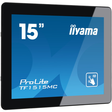 15" PCAP Bezel Free 10P Touch 1024x768