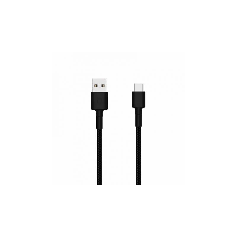 Cable USB 2.0 Xiaomi SJV4109GL USB Macho - USB Tipo-C Macho/ 1m/ Negro