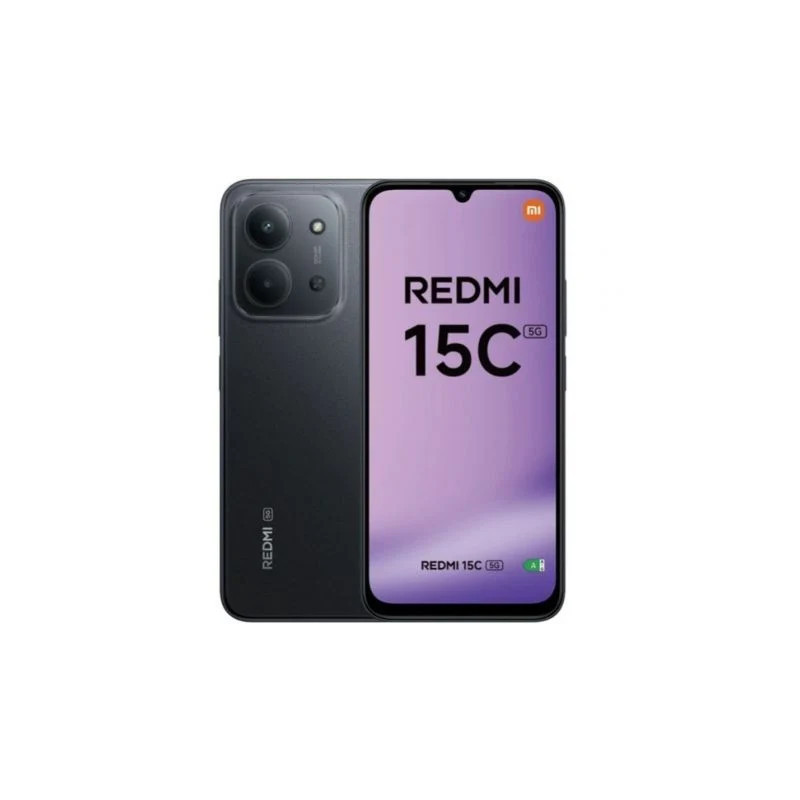 Smartphone Xiaomi Redmi 15C 4GB/ 128GB/ 6.9"/ 5G/ Negro