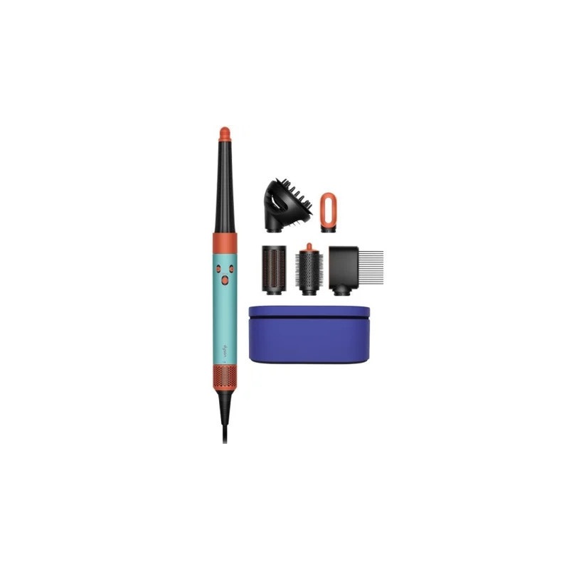 Rizador y Secador para pelo Dyson Airwrap i.d./ Azul y Naranja