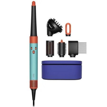 Rizador y Secador para pelo Dyson Airwrap i.d./ Azul y Naranja
