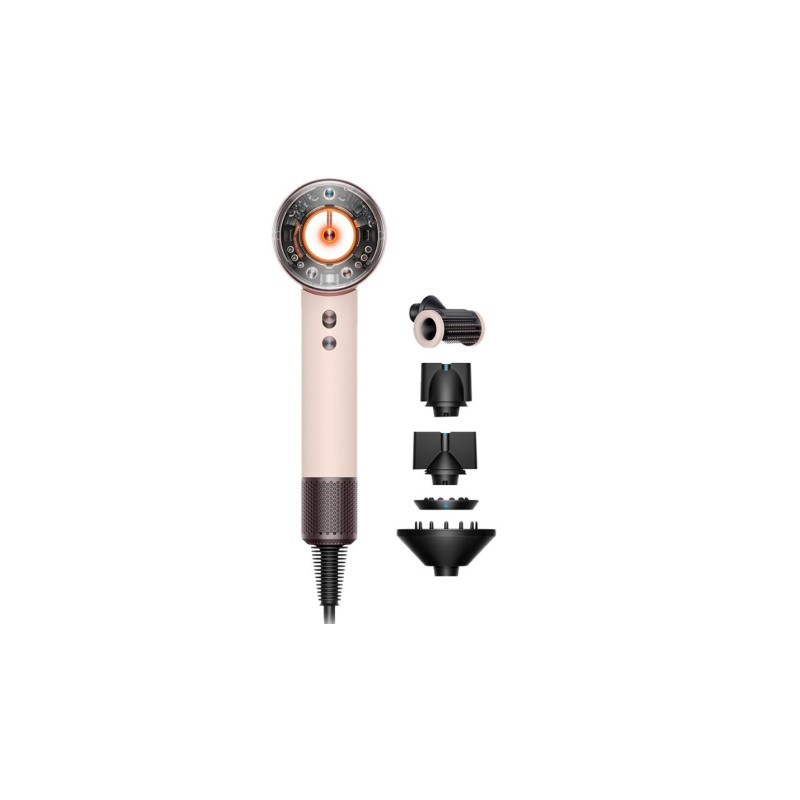 Secador Dyson Supersonic Nural/ 1600W/ Iónico/ Rosa Ceramico y Oro Ros