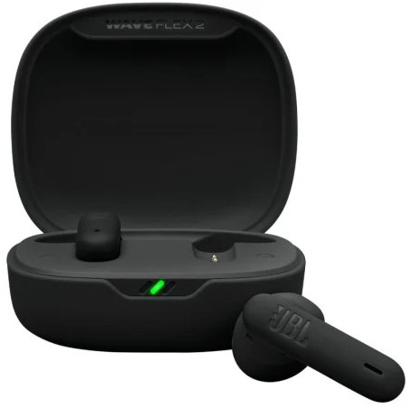 Auriculares Bluetooth JBL Wave Flex con estuche de carga/ Autonomía 10