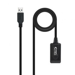 Cable Alargador USB 3.0 con Amplificador Nanocable 10.01.0311/ USB Mac