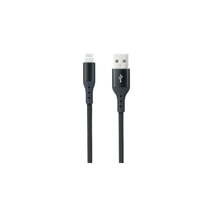 Cable USB 2.0 Lightning Nanocable 10.10.0401-COBK/ USB Macho - Lightni