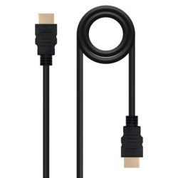 Cable HDMI 1.4 Nanocable 10.15.1703/ HDMI Macho - HDMI Macho/ 3m/ Negr