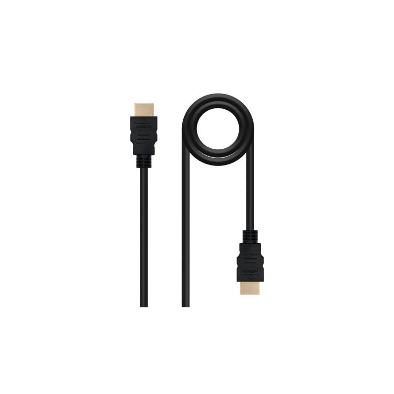 Cable HDMI 1.4 Nanocable 10.15.1703/ HDMI Macho - HDMI Macho/ 3m/ Negr