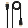 Cable HDMI 1.4 Nanocable 10.15.1703/ HDMI Macho - HDMI Macho/ 3m/ Negr