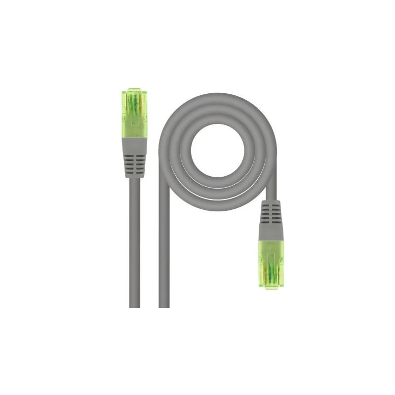 Cable de Red RJ45 UTP Nanocable 10.20.1415 Cat.6/ 15m/ Gris