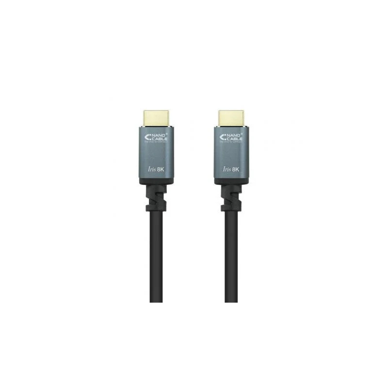Cable HDMI Nanocable 10.15.8003/ HDMI Macho - HDMI Macho/ 3m/ Negro