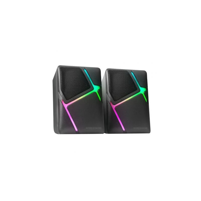 Altavoces Mars Gaming MS-H/ 10W/ 2.0/ Negros | APLIUM