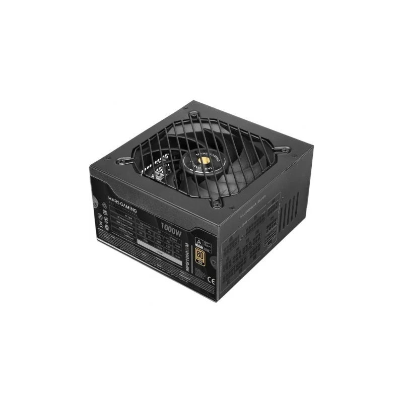 Fuente de Alimentación Mars Gaming MPB1000SIM/ 1000W/ Ventilador 14cm/