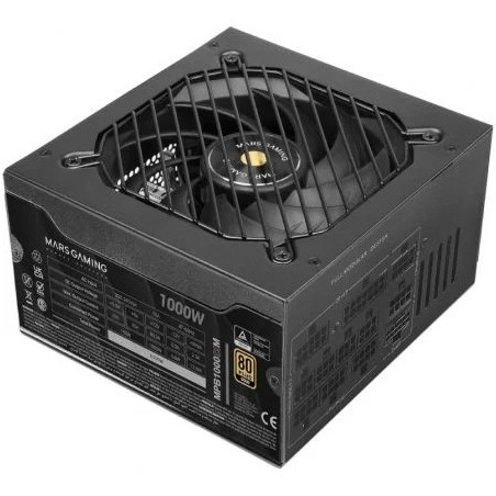 Fuente de Alimentación Mars Gaming MPB1000SIM/ 1000W/ Ventilador 14cm/
