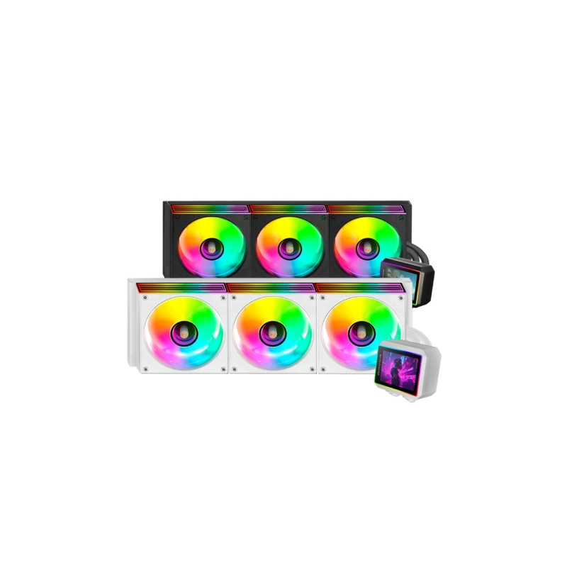 Sistema de Refrigeración Líquida Mars Gaming ML-VISIONII360/ Blanco