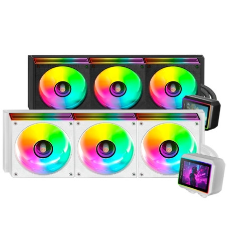Sistema de Refrigeración Líquida Mars Gaming ML-VISIONII360/ Blanco