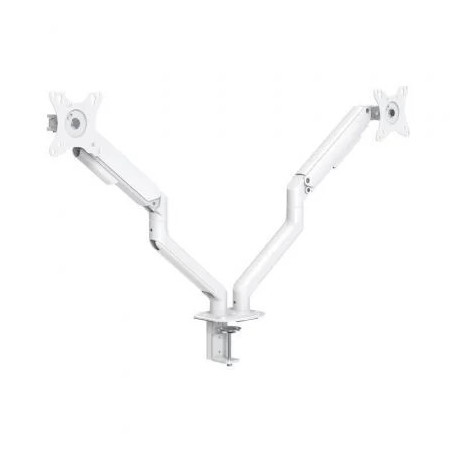 Soporte de Mesa para 2 Monitores TooQ DB4132TNR-W/ Giratorio/ Inclinab