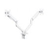 Soporte de Mesa para 2 Monitores TooQ DB4132TNR-W/ Giratorio/ Inclinab