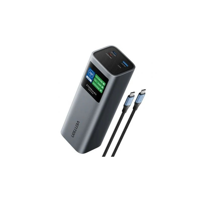 Powerbank 27000mAh Vention FKEH0/ 140W/ Gris