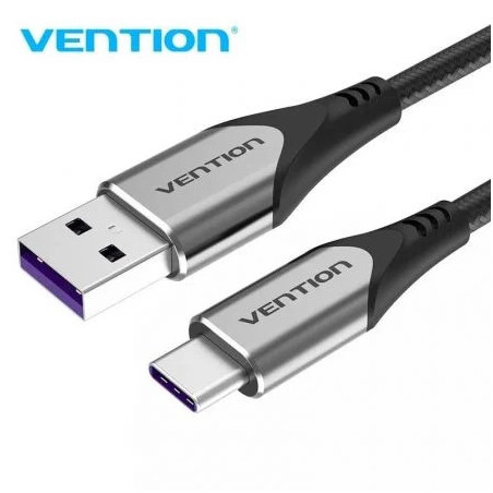 Cable USB 2.0 Tipo-C Vention COFHH/ USB Tipo-C Macho - USB Macho/ Hast