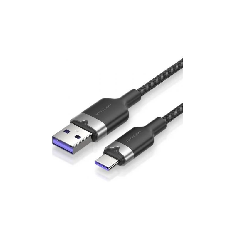 Cable USB 2.0 Tipo-C Vention CTOBF/ USB Tipo-C Macho - USB Macho/ Hast