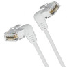 Cable de Red RJ45 UTP Vention IBOWF Cat.6A/ 1m/ Cabeza Rotatoria 360º/