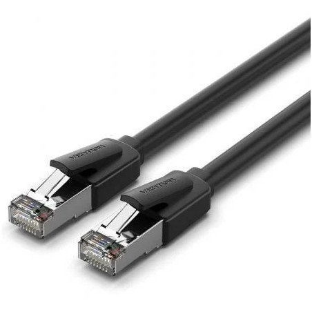 Cable de Red RJ45 UTP 26AWG Vention IKKBJ Cat.8/ Gaming/ 5m/ Negro