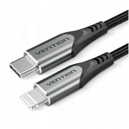 Cable USB 2.0 Tipo-C Lightning Vention TACHF/ USB Tipo-C Macho - Light