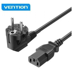 Cable de Alimentación Vention ZCJBAC/ IEC C13 Hembra - CEE7 Macho/ 1.8