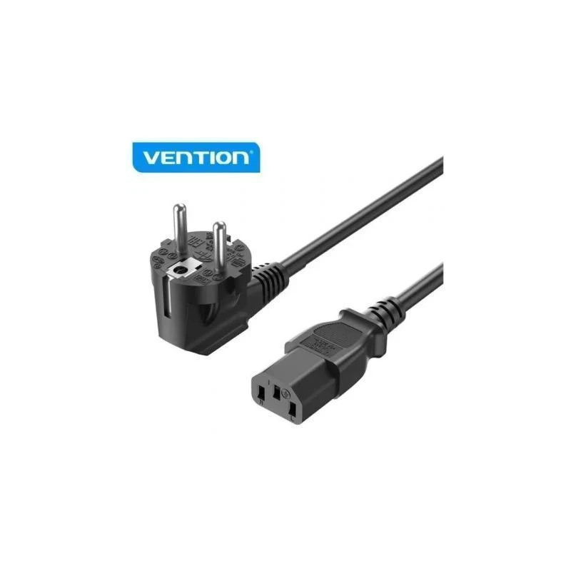 Cable de Alimentación Vention ZCJBAC/ IEC C13 Hembra - CEE7 Macho/ 1.8