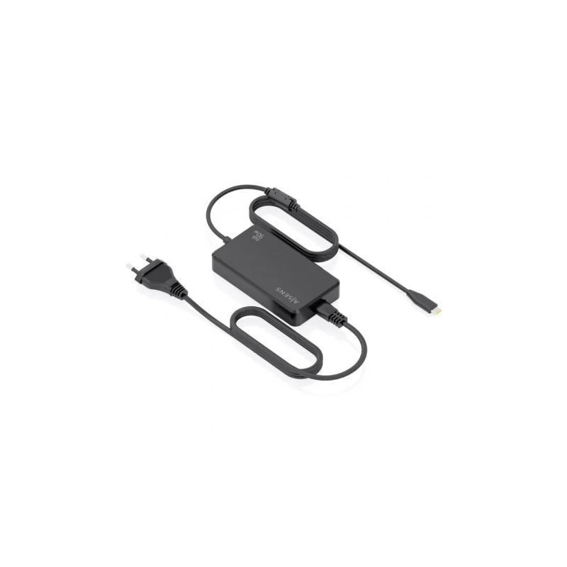 Cargador de Portátil GaN Aisens ASCH-1PD90D069-BK/ 1xUSB Tipo-C/ 90W/