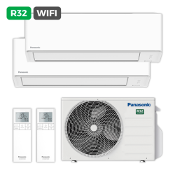 Aire PANASONIC SPLITx2 KIT-2TZ2535-CBE