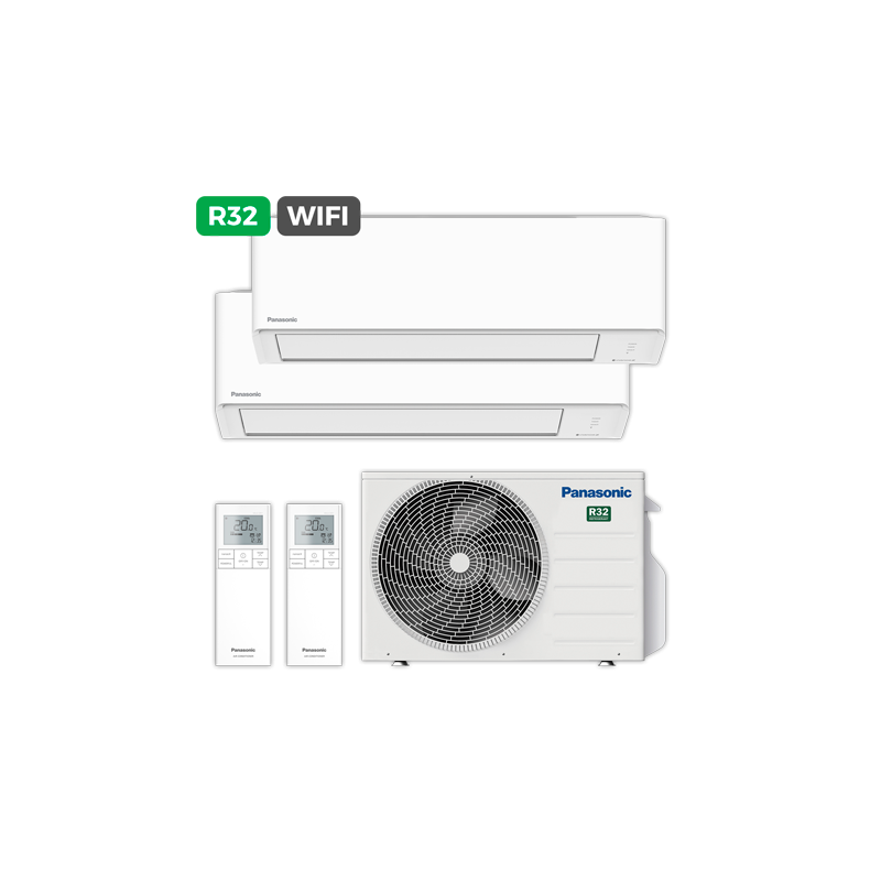 Aire PANASONIC SPLITx2 KIT-2TZ2535-CBE