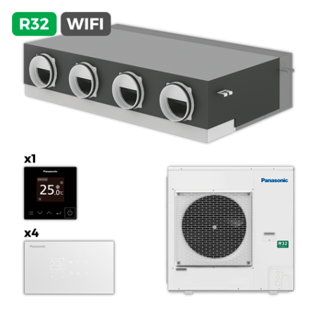 Aire PANASONIC CONDUCTOS KIT-100PQ41Z5