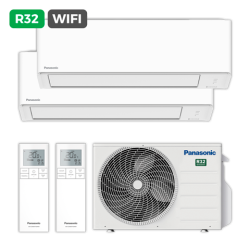 Aire PANASONIC SPLITx2 KIT-2TZ3535-CKE