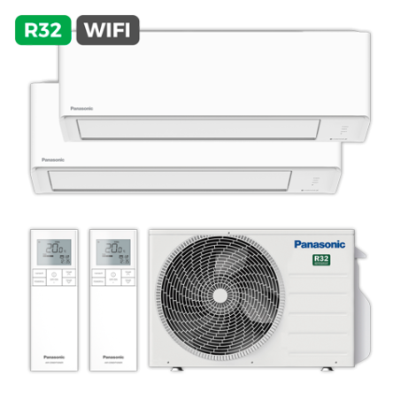 Aire PANASONIC SPLITx2 KIT-2TZ3535-CKE