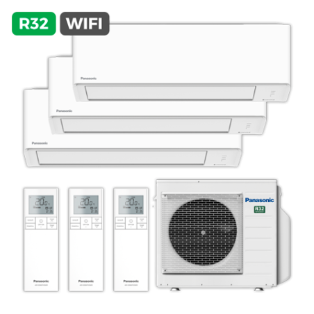 Aire PANASONIC SPLITx3 KIT-3TZ252535-CKE