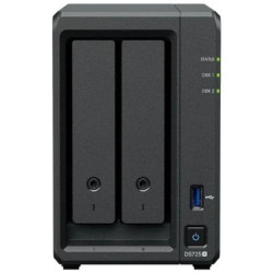 NAS Synology Diskstation DS725+/ 2 Bahías 3.5"- 2.5"/ 4GB DDR4/ Format