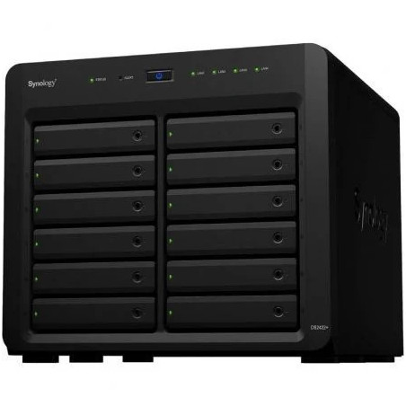 NAS Synology Diskstation DS2422+/ 12 Bahías 3.5"- 2.5"/ 4GB DDR4/ Form