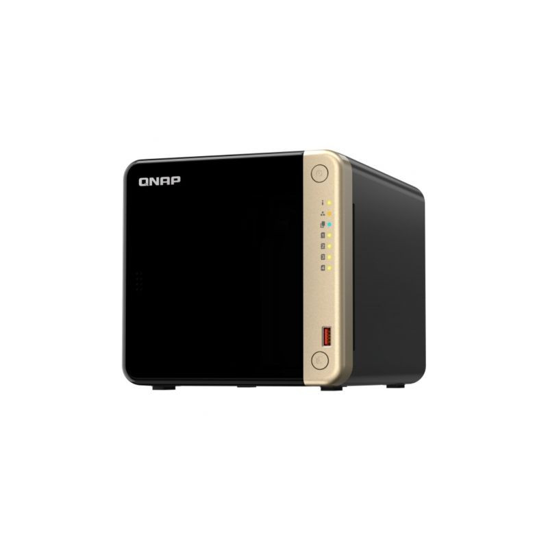 NAS QNAP TS-464-8G/ 4 Bahías 3.5"- 2.5"/ 8GB DDR4/ Formato Torre