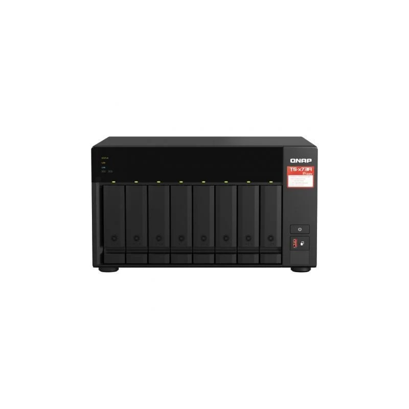 NAS QNAP TS-873A/ 8 Bahías 3.5"- 2.5"/ 8GB DDR4/ Formato Torre