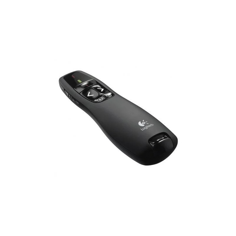 Logitech R400 apuntador inalámbricos RF Negro | APLIUM