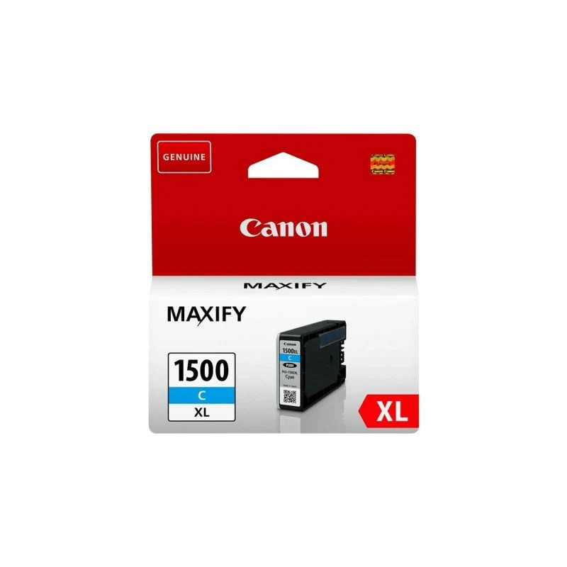 Cartucho de Tinta Original Canon PGI-1500XL Alta Capacidad/ Cian