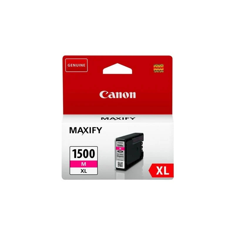 Cartucho de Tinta Original Canon PGI-1500XL Alta Capacidad/ Magenta