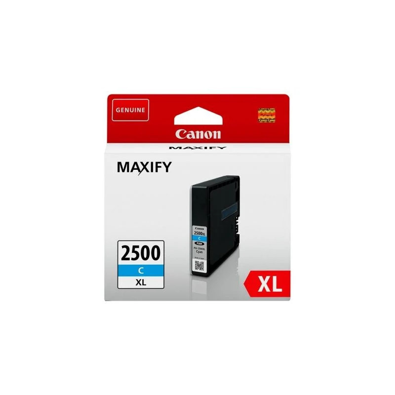 Cartucho de Tinta Original Canon PGI-2500XL Alta Capacidad/ Cian